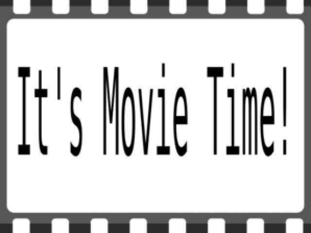 Watching Movie Cliparts Free Download Clip Art - Movie Day Cliparts (640x480), Png Download