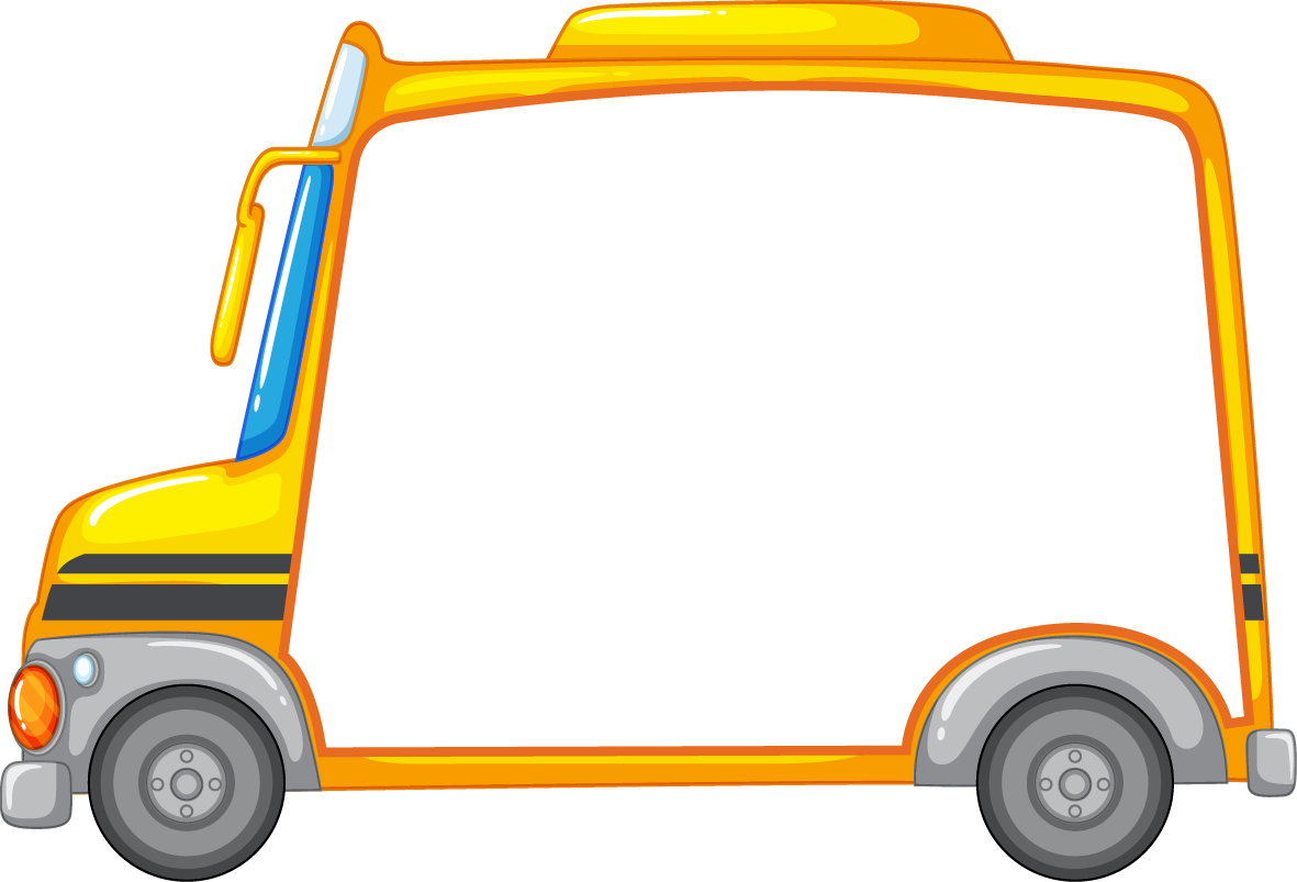 Cute Cartoon Car 1181*803 Transprent Png Free Download - Clip Art Cartoon Cute School Bus (1181x803), Png Download