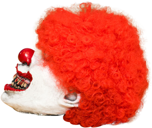 Clown Head1 (1000x1500), Png Download