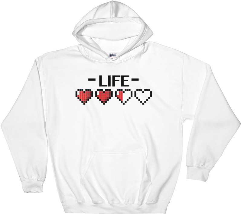 Image Of Life Bar Hoodie - Nasa Hoodie White (1000x1000), Png Download