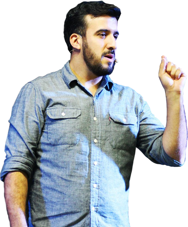 Header-presenter - Standing (767x915), Png Download