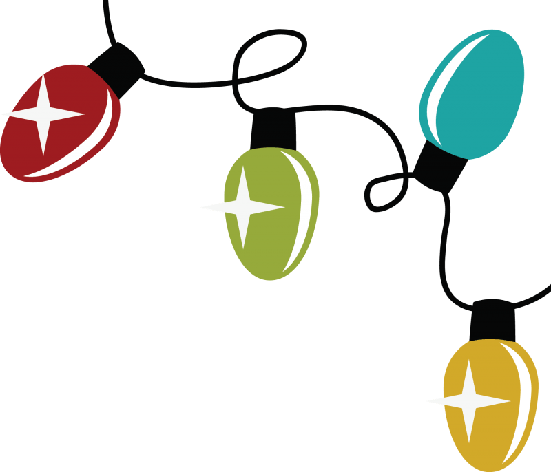Christmas Lights Transpa Png Pictures Free Icons And - Christmas String Of Lights (800x686), Png Download