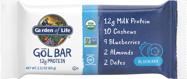 Garden Of Life Gol Bar Blueberry - Garden Of Life (650x650), Png Download