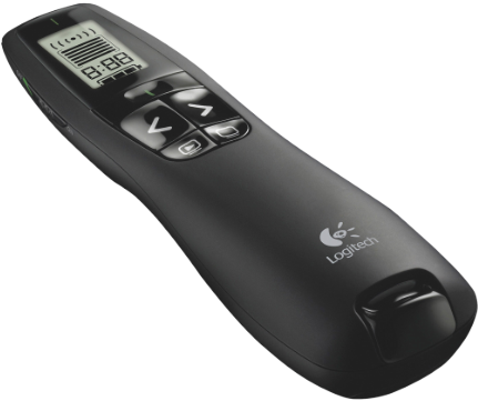 Logitech R800 Professional Presenter - Logitech R700 (573x430), Png Download