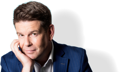 Rnz National's Checkpoint Presenter, John Campbell, - Jacinda Ardern (480x256), Png Download
