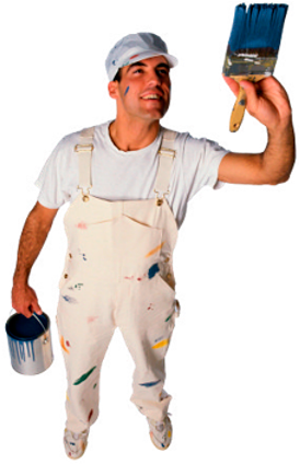 Pintores Em Blumenau - Pintor Png (529x423), Png Download