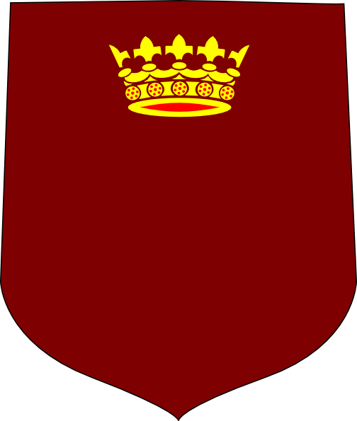 Medieval Clipart Banner - Hanging Blank Banners Png (504x595), Png Download