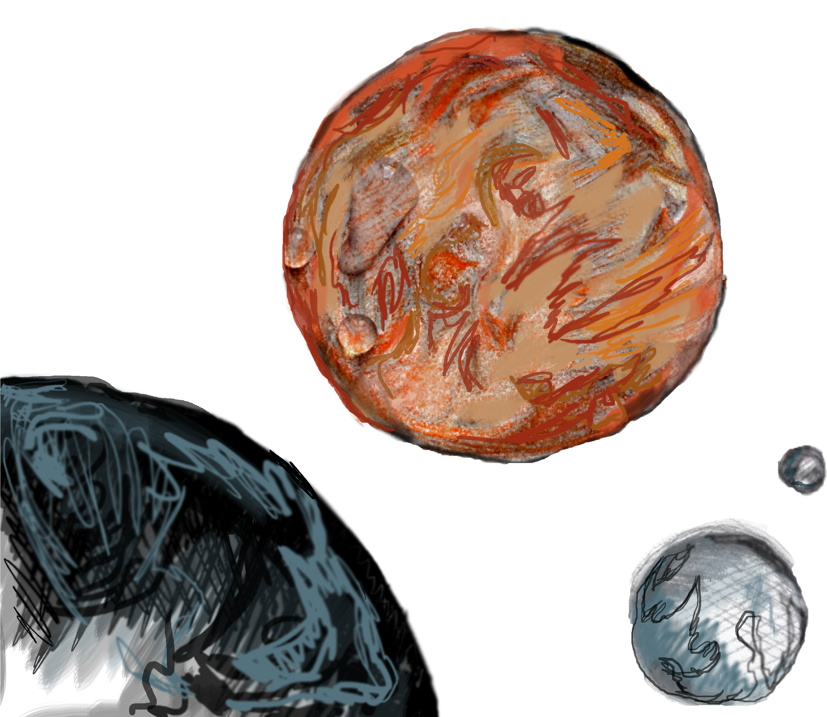 Is There Potential For Life On Planet Mars - Visual Arts (3072x2416), Png Download