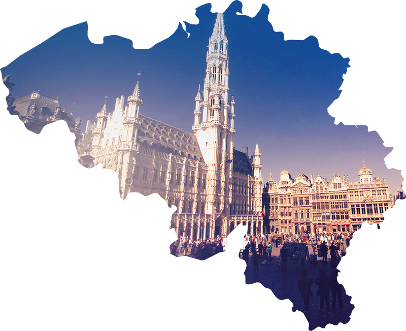Cross Border E Commerce In Belgium - Grand Place, Brussels Town Hall (800x652), Png Download