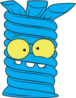 Lame Licorice Blue - Grossery Gang Lame Licorice Blue (400x400), Png Download