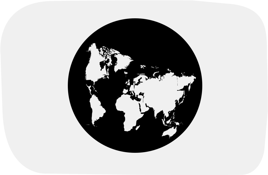 Laissez Passer Laissez Passer - World Map (960x630), Png Download