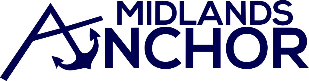 Midland Anchor Logo 1024×269 - Diy Modern Deck Chair (1024x269), Png Download