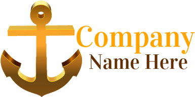 Golden Anchor Logo - Calligraphy (400x400), Png Download