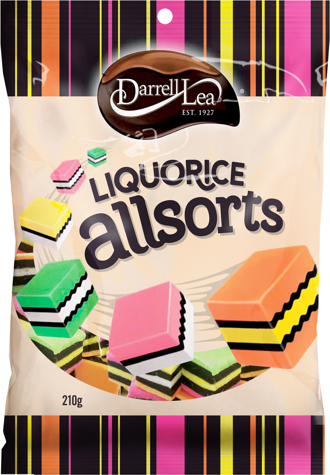 Liquorice All Sorts 230g (1713x1713), Png Download