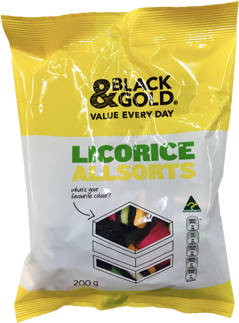 Black & Gold - Black & Gold Plain Flour 2kg (600x753), Png Download