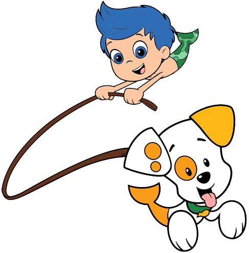 Bubble Puppy - Gil And Bubble Puppy (487x495), Png Download