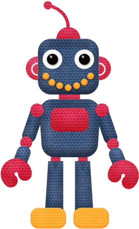 Rosimeri Andrade - Clipart Robot (286x484), Png Download