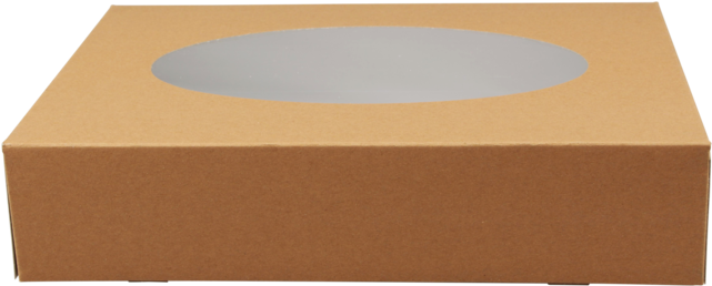 Biodore® Catering Box, Kraft And Pla, 360x250x80mm, (640x640), Png Download