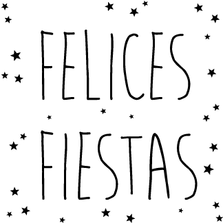 Vinilos Vinilos Navidad Felices Fiestas - Carteles De Felices Fiestas (350x350), Png Download