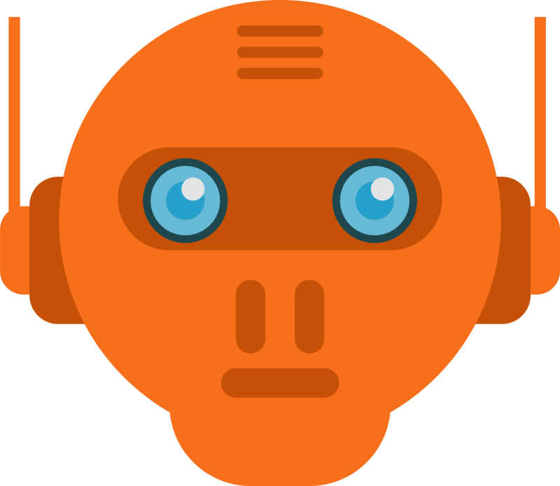 Robot Clipart Robot Head - Robot Head Clipart (800x694), Png Download