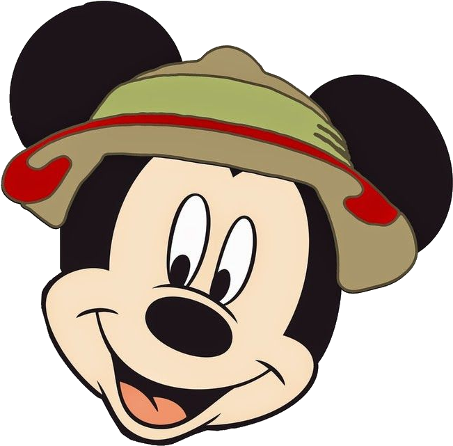 Imágenes De Mickey Safari Con Fondo Transparente, Descarga - Rosto Mickey Safari (760x767), Png Download