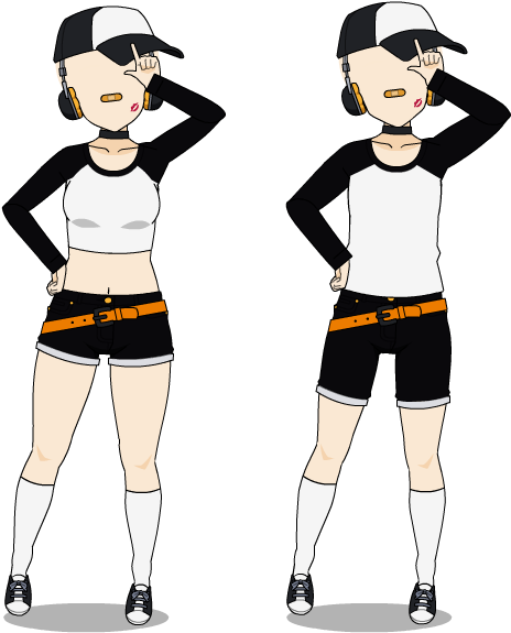 Male Female Casual Baseball Tees Face Export By Mutatedjelly - Cartoon (800x600), Png Download