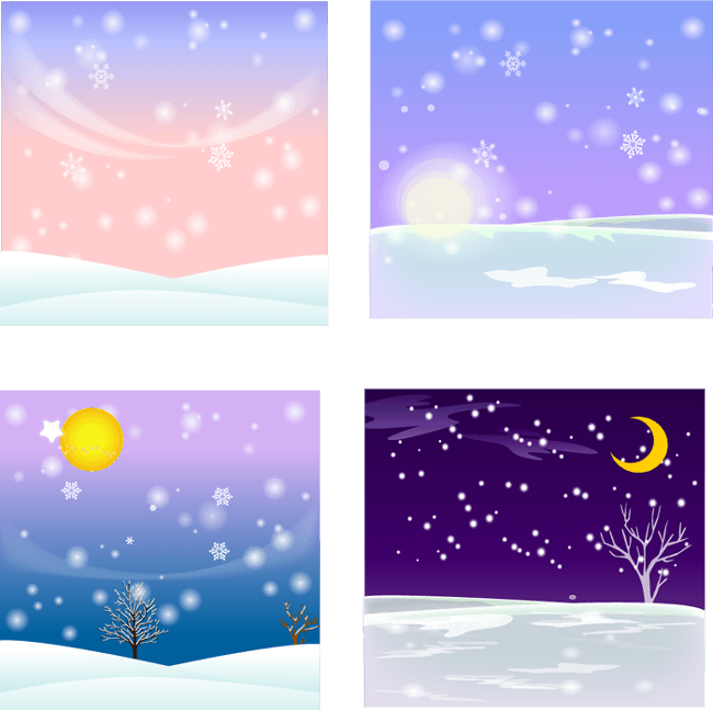 Vector Snow Background Free Download - Dm便送料無料スマホケース ハード Android One S2 クリア 【スノー222/androidones2-pm222】 (650x647), Png Download