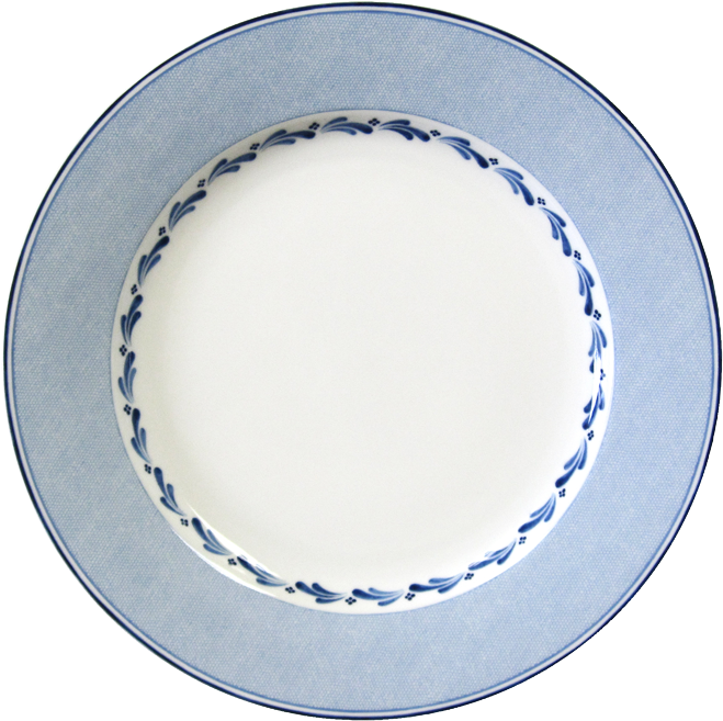 Blue Brushstroke Round Platter 12" - Nikko 'blue Brushstroke' 12-inch Round Platter (nikko (720x720), Png Download