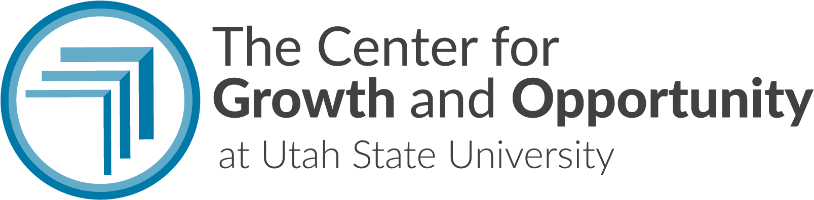 Center For Growth And Opportunity At Utah State University - Utah State University (1970x671), Png Download