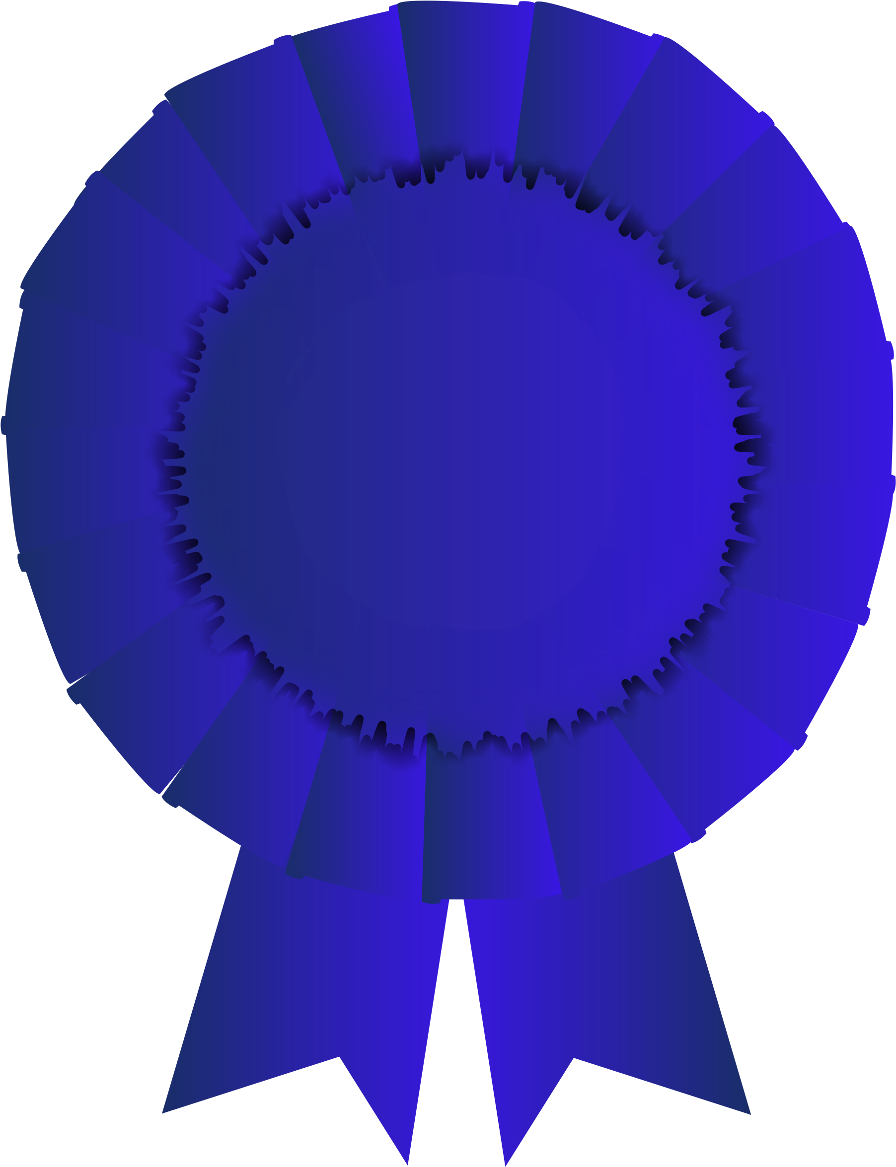 Open - Blue Ribbon (2000x2622), Png Download