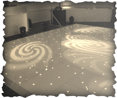 White Led Starlit Twinkle Dance Floor - Instructional Materials In Science (410x342), Png Download