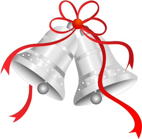 Oh, The 1st Big Day For Og, We Remember Thee - Christmas Silver Bell Clipart (600x480), Png Download