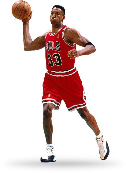 Free Scottie Pippen Houston Rockets Roster - Sports (440x700), Png Download