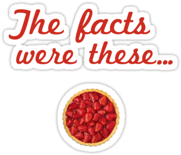 Pushing Daisies - Strawberry Pie (375x360), Png Download