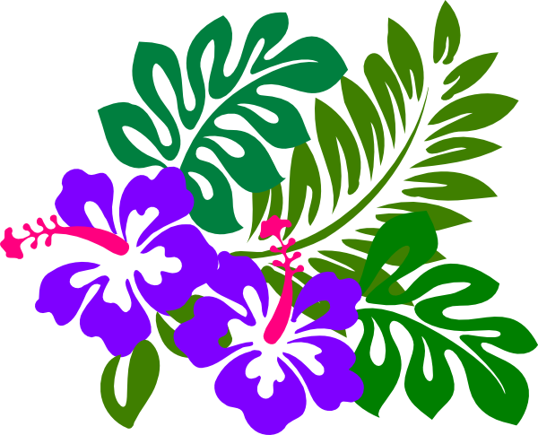This Free Clip Arts Design Of Hibiscus 14 - Hibiscus Clip Art (600x485), Png Download