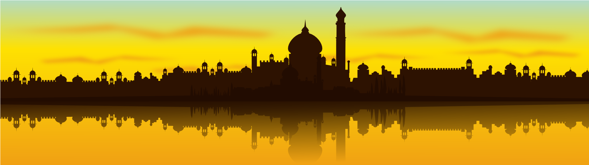 India - Monuments Of India Png (1920x960), Png Download