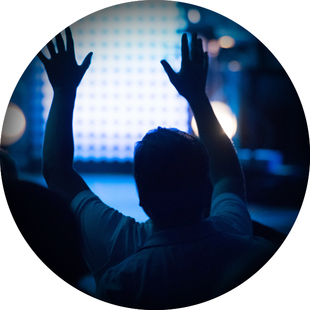 Tm 0004 Circle Worship1 - Circle (636x636), Png Download