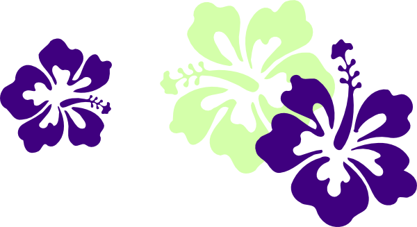 This Free Clipart Png Design Of Hibiscus Clipart - Hibiscus Clip Art (600x327), Png Download