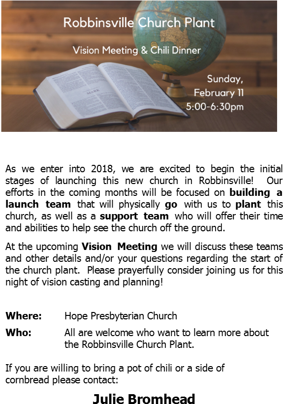 Robbinsville Church Plant Insert For Webpage - Brochure (591x935), Png Download