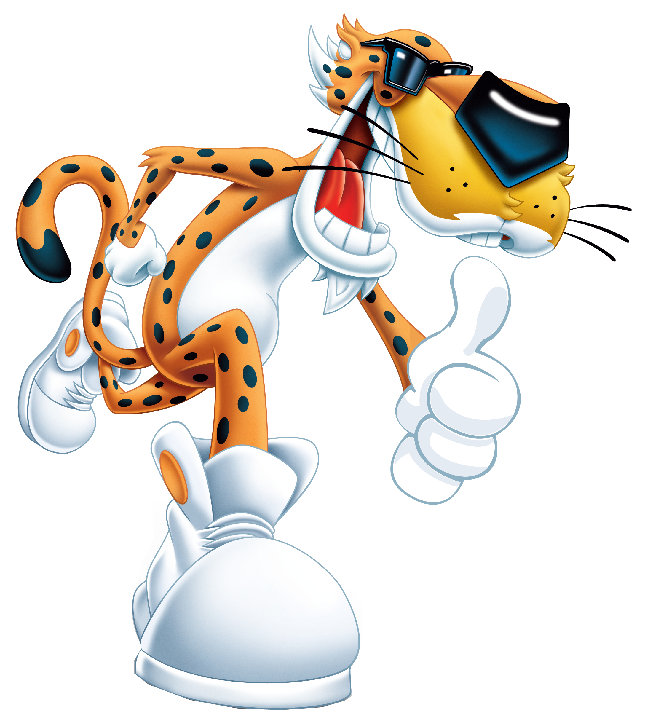 3292135 Chester Thumbsup - Transparent Chester Cheetah (3000x3232), Png Download