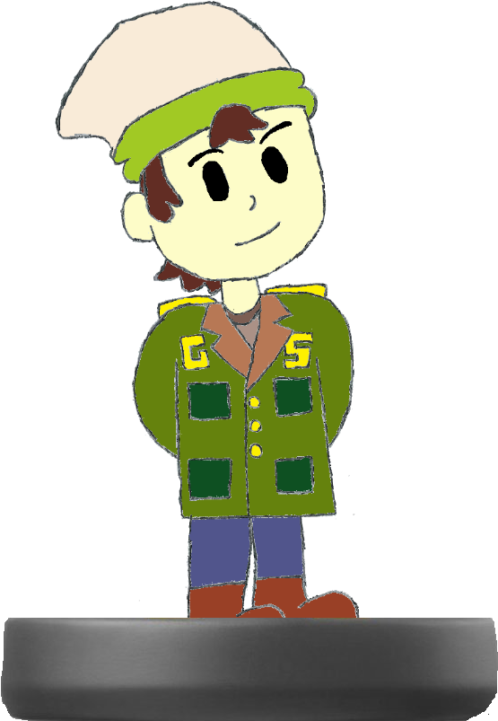 Scotch Amiibo - Cartoon (1024x1024), Png Download