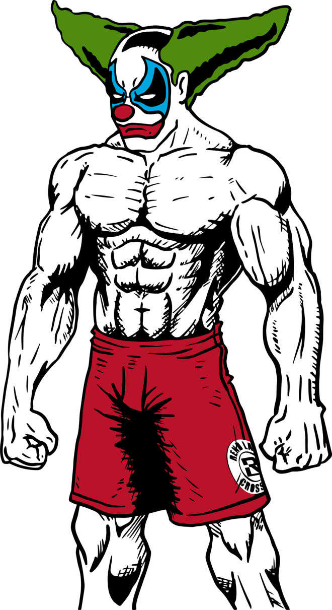 No Caption Provided No Caption Provided - Clown Crossfit (660x1211), Png Download