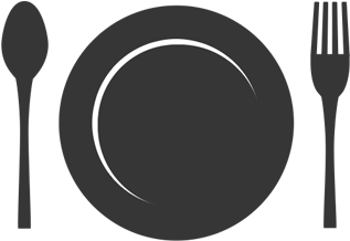 Place Setting Icon (500x345), Png Download