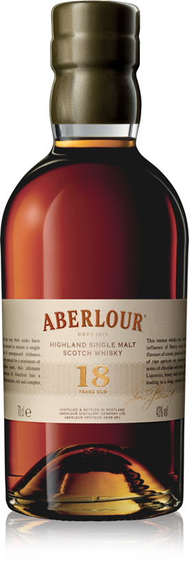 18 Year Old - Aberlour Distillery (276x822), Png Download