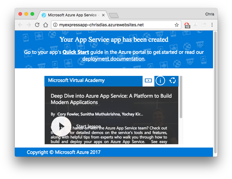 Empty Azure Website - Web Application (783x603), Png Download