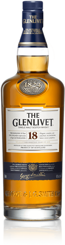 Download Heritage Glenlivet 18 Year Old Single Malt Png Image With No Background Pngkey Com