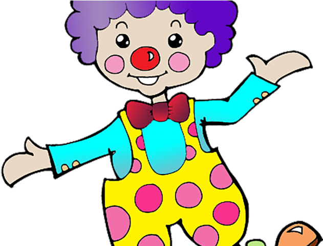 Clown Clipart Profesi - Birthday Clown Clipart (640x480), Png Download
