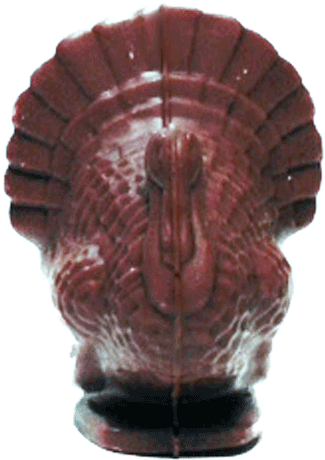 Chocolate Place Setting Turkey - Chocolate (350x481), Png Download