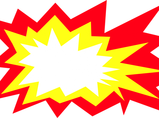 Starburst Clipart Blast Off - Blast Clipart (640x480), Png Download