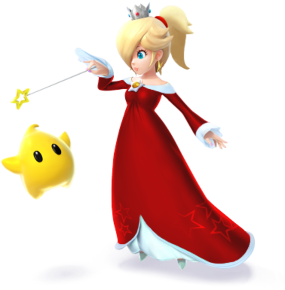 Photo - Amiibo Super Smash Bros. Series Figure (rosalina) (530x530), Png Download